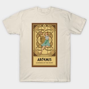Artemis Tarot Card T-Shirt